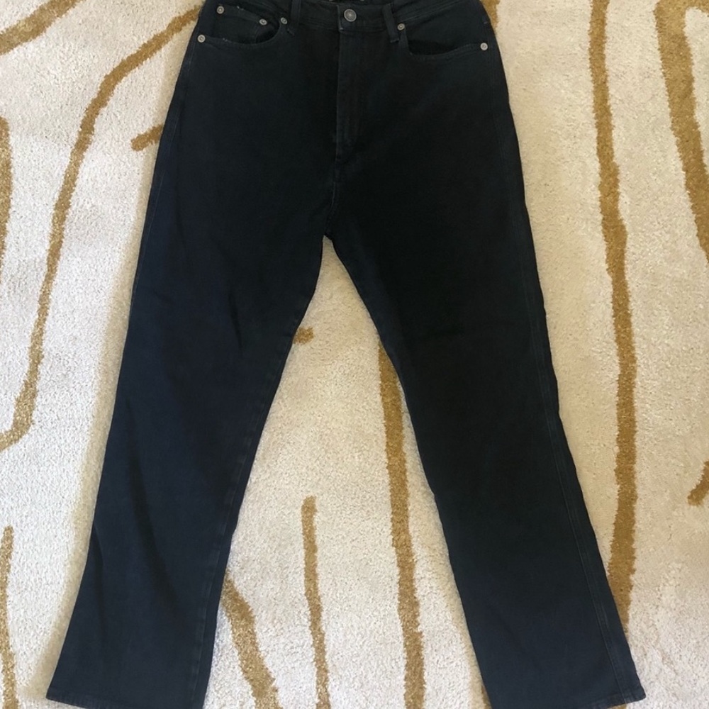 Like New AGOLDE Pinch Waist Hi Rise Kick Jean, Realm, 29